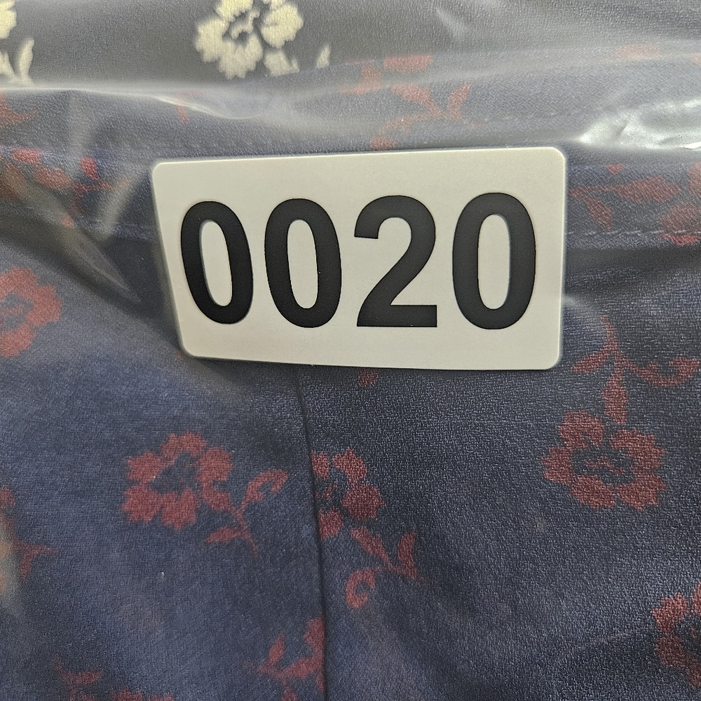 Talbots Women's Pieced Floral Midi Skirt, Blue, Red, White, Lined, Size 8P - Picture 8 of 8